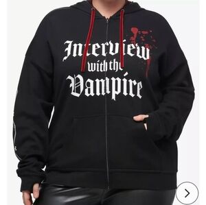 Interview With The Vampire Coffins Lace-Up Girls Hoodie Plus Size